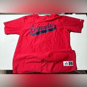 Authentic Athletic Red Men's Legends Jersey